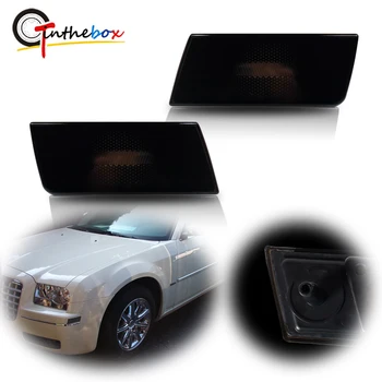 GTinthebox 2PCS Smoked Black Lens Car Front Bumper Side Marker Light Housing Shells For 2005-2010 Chrysler 300, No Bulb/Socket
GTinthebox 2PCS Smoked Black Lens Car Front Bumper Side Marker Light Housing Shells For 2005-2010 Chrysler 300, No Bulb/Socket