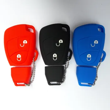 FOB Key Shell Silicon Car Key Case For Mercedes Benz B C E ML S CLK CL CLS SLK Class Sprinter 2 Button Remote Cover
FOB Key Shell Silicon Car Key Case For Mercedes Benz B C E ML S CLK CL CLS SLK Class Sprinter 2 Button Remote Cover