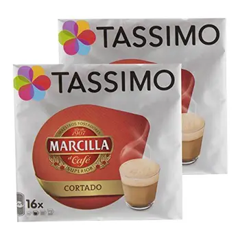 Tassimo marcilla Cortado, caffè, capsule, bohnne caffè, latte, 32 T-Discs
Tassimo marcilla Cortado, caffè, capsule, bohnne caffè, latte, 32 T-Discs