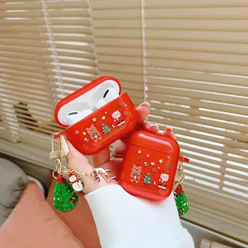 Santa Claus Christmas Tree Soft Silicone Case for Airpods 1 2 3 Pro Case Wireless Bluetooth cover For apple Air Pods pro 3 Funda
Santa Claus Christmas Tree Soft Silicone Case for Airpods 1 2 3 Pro Case Wireless Bluetooth cover For apple Air Pods pro 3 Funda