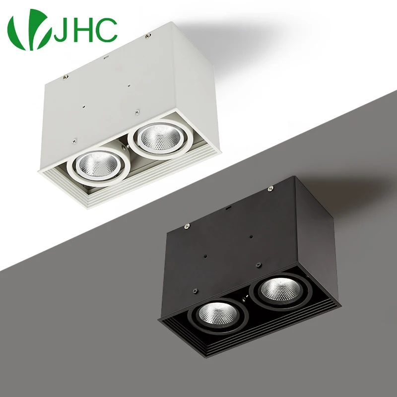 

1pcs square Surface Mounted LED COB dimmable Downlights ac110-220V 10W 15W 20W 30W LED Ceiling Lamp Spot Light