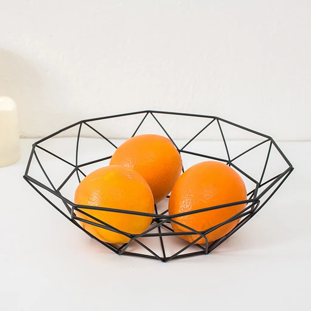 Geometric Fruit Vegetable Wire Basket Metal Bowl Kitchen Storage Desktop Display Fruit Vegetable Wine Trays Desktop Display 7P
Geometric Fruit Vegetable Wire Basket Metal Bowl Kitchen Storage Desktop Display Fruit Vegetable Wine Trays Desktop Display 7P