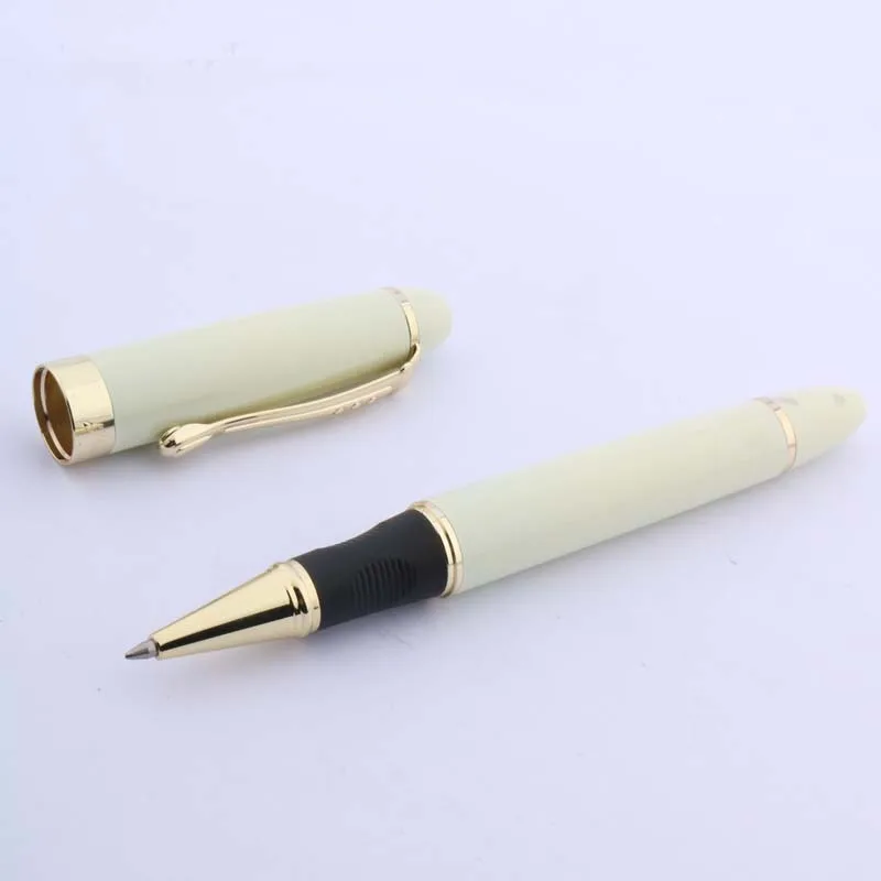 JINHAO X450 слоновая кость белый Средний золотой металлическая шариковая ручка |