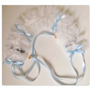 Cute Lolita Kawaii Bow Lace Trim Pendant Headbands Fairy Cosplay Headwear Hair Band Bow Lace Hair Accessories 
Cute Lolita Kawaii Bow Lace Trim Pendant Headbands Fairy Cosplay Headwear Hair Band Bow Lace Hair Accessories