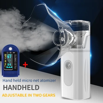 Fingertip Pulse Oximeter & Portable Mesh Nebulizer Handheld Medical Equipment Family Health Care Packages For Kids Adult
Fingertip Pulse Oximeter & Portable Mesh Nebulizer Handheld Medical Equipment Family Health Care Packages For Kids Adult