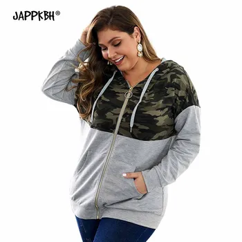 Autumn Winter Hoddies Sweatshirt Women 2020 Casual Loose Patchwork Camouflage Jackets Female Thick Warm Outwear Plus Size Tops
Autumn Winter Hoddies Sweatshirt Women 2020 Casual Loose Patchwork Camouflage Jackets Female Thick Warm Outwear Plus Size Tops