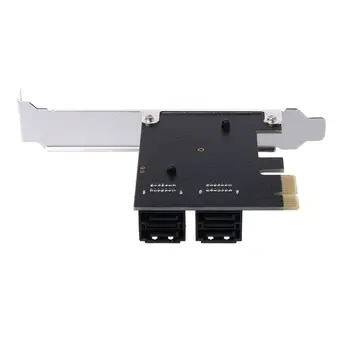 88SE9215 PCIE to SATA Card PCI-E Adapter Express to SATA3.0 Expansion Card 4 Port SATA III 6G SSD HDD IPFS Mining D08B
88SE9215 PCIE to SATA Card PCI-E Adapter Express to SATA3.0 Expansion Card 4 Port SATA III 6G SSD HDD IPFS Mining D08B