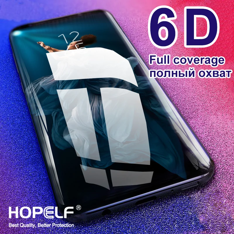 6D стекло для Huawei Honor 10 Lite 20 Pro 9 8X 9X защита экрана 8A 10i 20i стекло|Защитные стёкла и