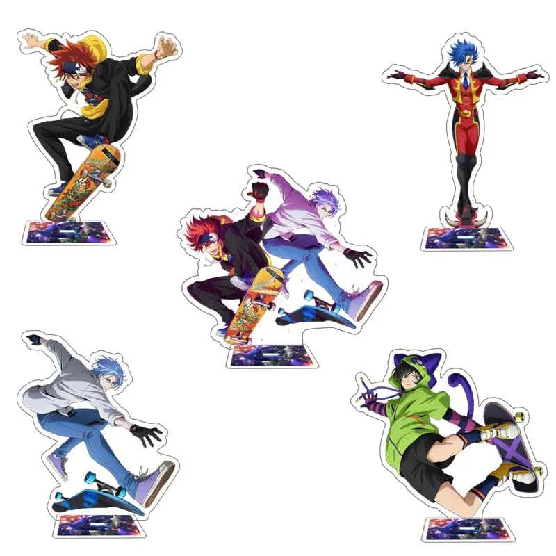 

Anime SK EIGHT SK8 the Infinity MIYA REKI Langa JOE Cherry Blossom Boy Girl Cosplay Gift Acrylic Stand Model Plate Desktop Decor