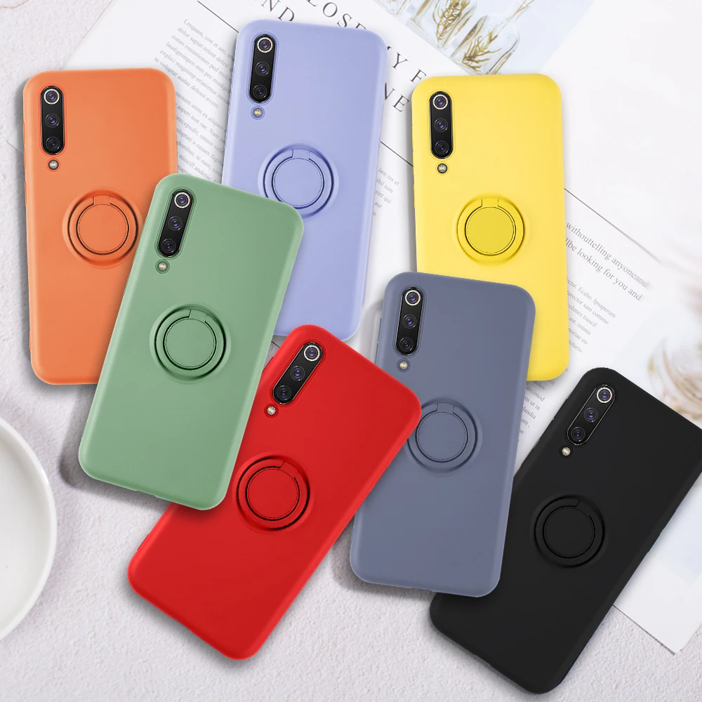 Жидкий силиконовый чехол ярких цветов для Xiaomi mi 9 Pro 5G мягкий из ТПУ Xio SE Red 8A