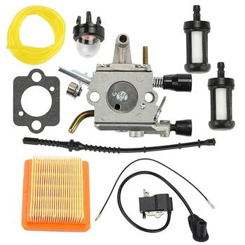 Durable Tools Carburetor Kit For Stihl FS120 FS200 FS250 Cutter Spacer Yellow Fuel Hose Ignition Coil
Durable Tools Carburetor Kit For Stihl FS120 FS200 FS250 Cutter Spacer Yellow Fuel Hose Ignition Coil