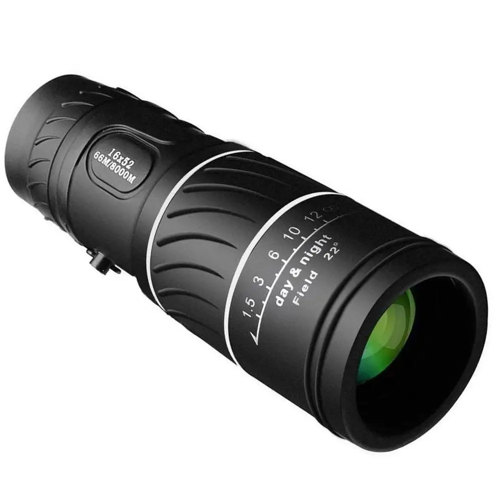 16 X 52 High Over Monocular Telescope Binoculars 66 / 8000M Plastic Binoculars Outdoor Sport Telescope HD Night Vision Telescope
16 X 52 High Over Monocular Telescope Binoculars 66 / 8000M Plastic Binoculars Outdoor Sport Telescope HD Night Vision Telescope