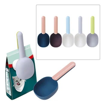 Pet Cat Dog Food Shovel Multi-function Feeding Scoop Spoon With Sealing Bag Clip Measuring Cup Pet Supplies
Pet Cat Dog Food Shovel Multi-function Feeding Scoop Spoon With Sealing Bag Clip Measuring Cup Pet Supplies