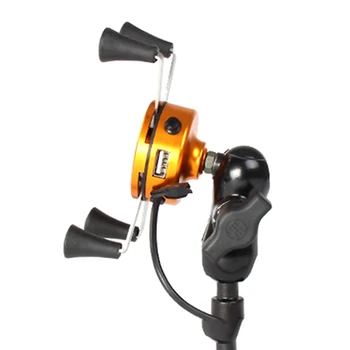 2in1 USB Universal Chargeable Motorcycle Phone Holder 360 Motor bike handlebar Rotating Mount Mobile Rearview Mirro Phone Stand
2in1 USB Universal Chargeable Motorcycle Phone Holder 360 Motor bike handlebar Rotating Mount Mobile Rearview Mirro Phone Stand