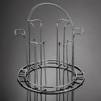 Home Storage Rack Upside Down Glass Practical Craft Non-Slip Fashion Smooth Hanger Stainless Steel Cup Drain Holder Decoration
Home Storage Rack Upside Down Glass Practical Craft Non-Slip Fashion Smooth Hanger Stainless Steel Cup Drain Holder Decoration