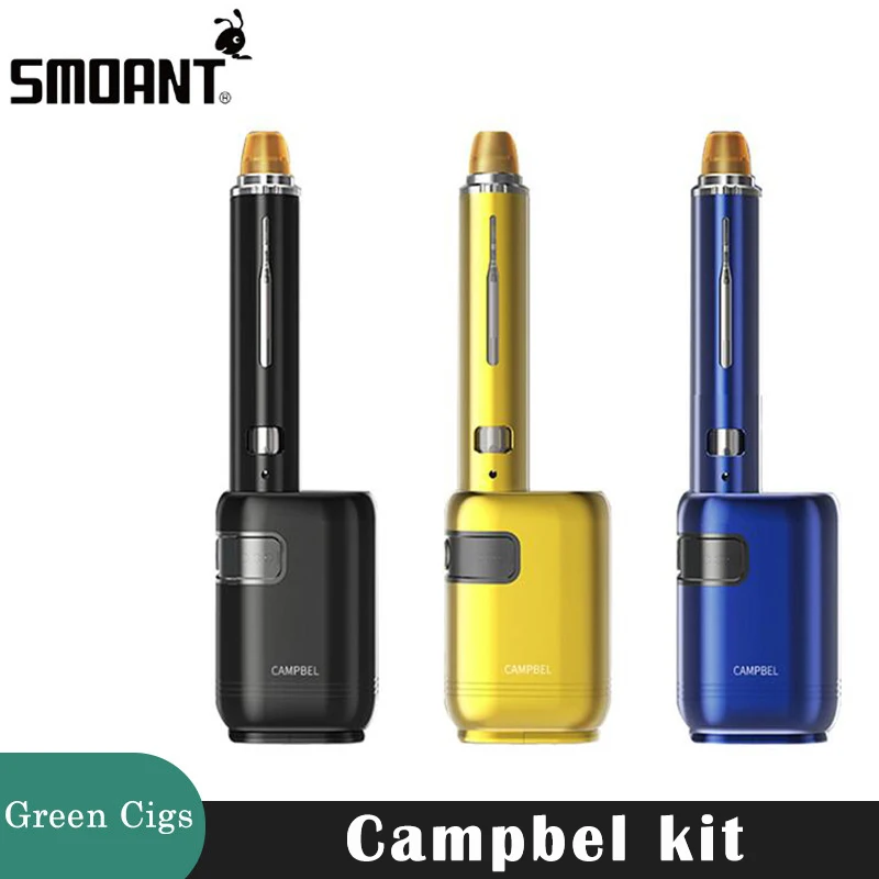 Оригинальный набор Smoant Campbel 80 Вт 3 мл 2 бак с двойным вкусом 18650 батарея электронная