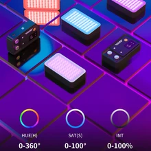 RGB LED Pocket Lamp On Camera Video Photo Studio Fill Light Flash Vlog Lighting Set Atmosphere Light
RGB LED Pocket Lamp On Camera Video Photo Studio Fill Light Flash Vlog Lighting Set Atmosphere Light