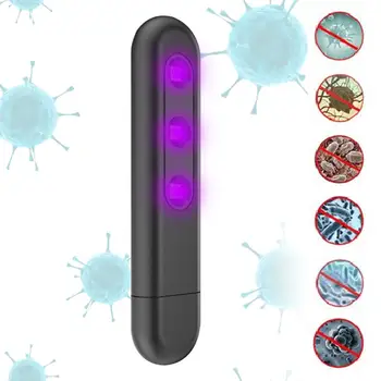 Portable UVC Sterilizer Light Handheld Ultraviolet Germicidal Light USB Rechargeable Sterilizing Lamp DC 5V Night Lighting
Portable UVC Sterilizer Light Handheld Ultraviolet Germicidal Light USB Rechargeable Sterilizing Lamp DC 5V Night Lighting