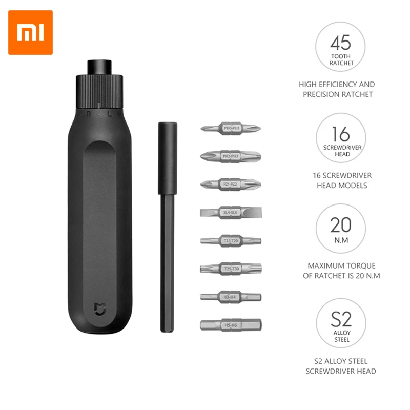 Отвертка Xiaomi Mijia Ratchet Screwdriver Mjjllsd002qw