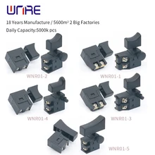 1 pcs Mini Power Tool Switch Speed Control Trigger Button for Angle Grinder Electric Hammer Impact Drill Equipment Accessories
1 pcs Mini Power Tool Switch Speed Control Trigger Button for Angle Grinder Electric Hammer Impact Drill Equipment Accessories