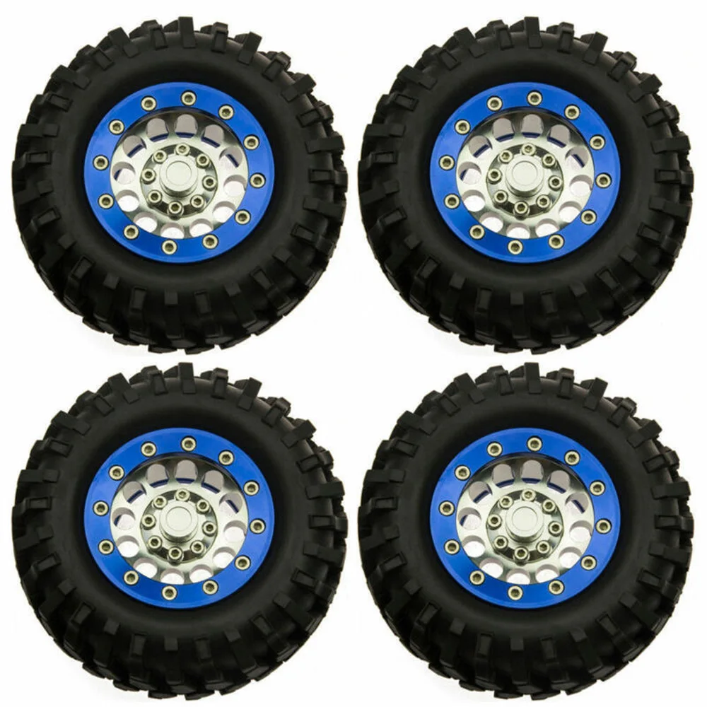 Tires Wheel Rims For SCx10 CC01 D90 90046 Climbing Car Replacement Accessories Tool 1/10 Crawler 108mm
Tires Wheel Rims For SCx10 CC01 D90 90046 Climbing Car Replacement Accessories Tool 1/10 Crawler 108mm