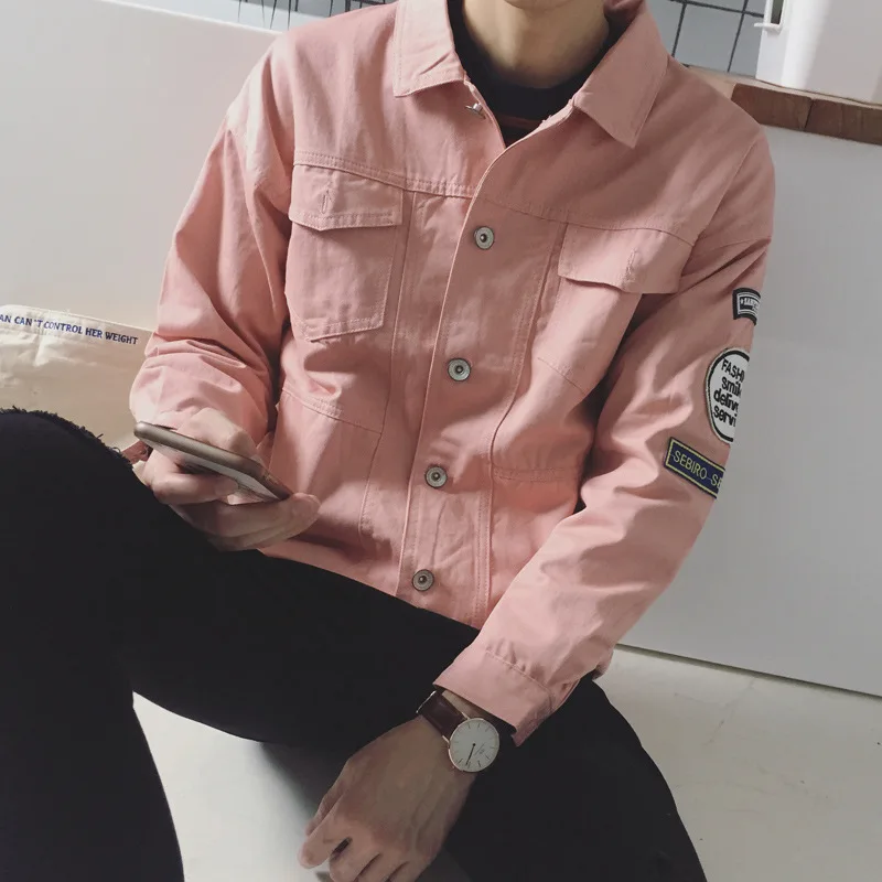 Zijun Spring Clothing Trend Hong Kong Style Self-Made Popular Brand Solid Color MEN'S Denim Coat Fashion Japanese-style Loose Sh
Zijun Spring Clothing Trend Hong Kong Style Self-Made Popular Brand Solid Color MEN'S Denim Coat Fashion Japanese-style Loose Sh
