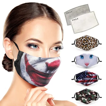 Fashion Funny Pattem Printed Mouth Mask PM2.5 Filter Reusable Protective Face Mask Anti dust Windproof Mouth-muffle
Fashion Funny Pattem Printed Mouth Mask PM2.5 Filter Reusable Protective Face Mask Anti dust Windproof Mouth-muffle