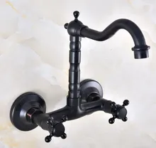 Black Oil Rubbed Bronze Bathroom Kitchen Sink Faucet Mixer Tap Swivel Spout Wall Mounted Double Handles mnf819
Black Oil Rubbed Bronze Bathroom Kitchen Sink Faucet Mixer Tap Swivel Spout Wall Mounted Double Handles mnf819
