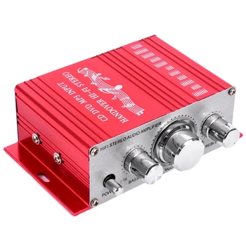 HY2001 Hi-Fi 20Wx2 Mini Stereo Amplifier DC 12V 2 Channel o Player Support CD DVD MP3 Input for Motorcycle Car Home
HY2001 Hi-Fi 20Wx2 Mini Stereo Amplifier DC 12V 2 Channel o Player Support CD DVD MP3 Input for Motorcycle Car Home