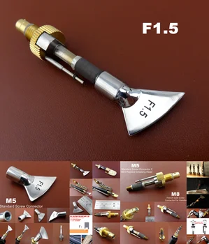 1pc F1.5 Leather Craft Electric Edge Crease Edging Creasing Machine Soldering Iron Replace Head Tip Heating Element Body Tool
1pc F1.5 Leather Craft Electric Edge Crease Edging Creasing Machine Soldering Iron Replace Head Tip Heating Element Body Tool