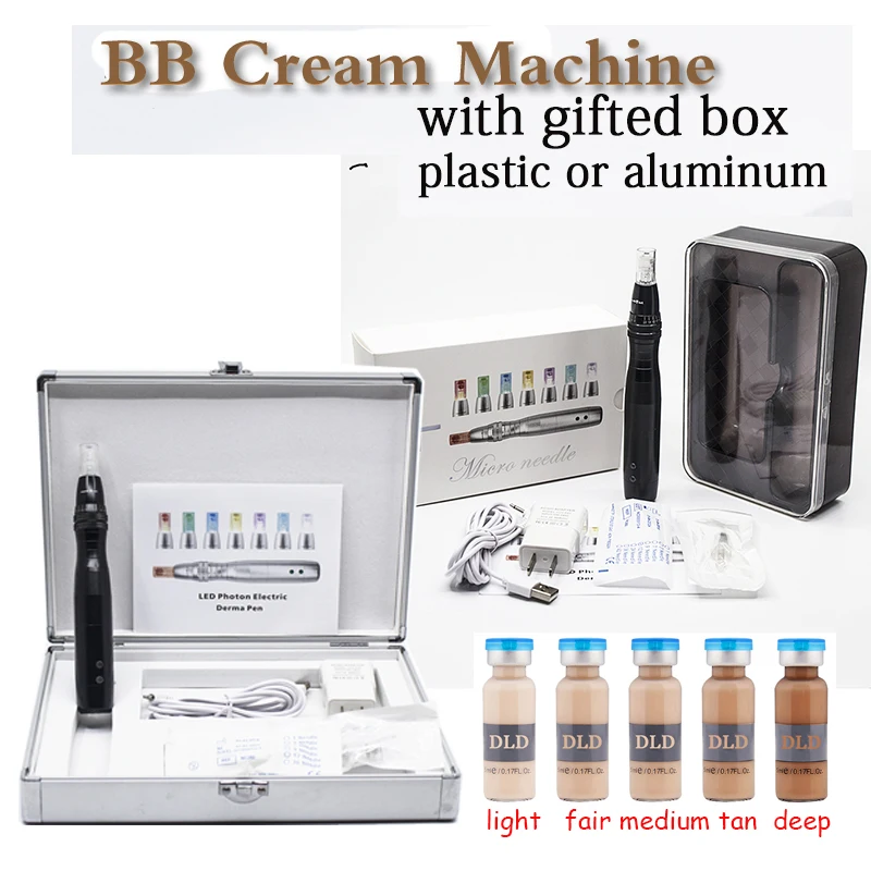 7 color Led Light bb cream machine derma pen microneedle pen bb Foundation bb cream glow anti-aging facail beauty tool skin care
7 color Led Light bb cream machine derma pen microneedle pen bb Foundation bb cream glow anti-aging facail beauty tool skin care
