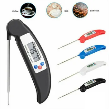 Digital Probe Thermometer Foldable Food BBQ Meat Oven Folding Kitchen Thermometer Cooking Water Oil Tools Food Thermometer
Digital Probe Thermometer Foldable Food BBQ Meat Oven Folding Kitchen Thermometer Cooking Water Oil Tools Food Thermometer