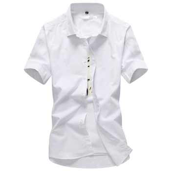 Mens Dress Shirts New Arrival Shirt Men 16 Candy-colored Men's Short-Sleeved Plain Shirt Slimming Style Camisa Masculina
Mens Dress Shirts New Arrival Shirt Men 16 Candy-colored Men's Short-Sleeved Plain Shirt Slimming Style Camisa Masculina