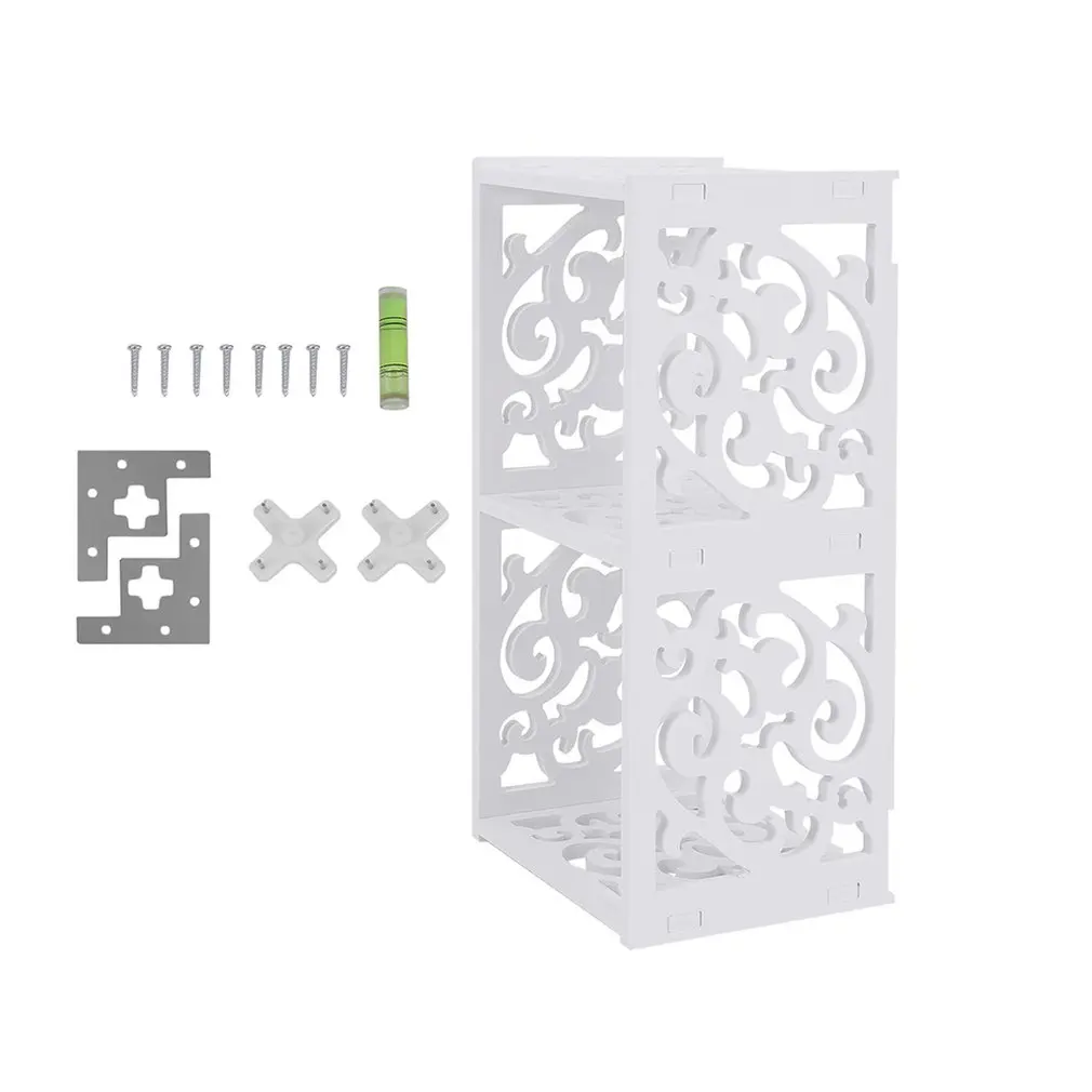 Two Grids Wood Plastic Composite Hollow Carved Desktop Shelf Bookshelf Bookcase CD/DVD Storage Organizer Corner Shelf Unit
Two Grids Wood Plastic Composite Hollow Carved Desktop Shelf Bookshelf Bookcase CD/DVD Storage Organizer Corner Shelf Unit
