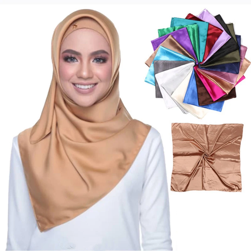 New Head Scarf Solid Colors Women Silk Arrival Smooth Matte Satin Scarf Plain Shawls and Wraps Satin Muslim Hijab Scarves
New Head Scarf Solid Colors Women Silk Arrival Smooth Matte Satin Scarf Plain Shawls and Wraps Satin Muslim Hijab Scarves
