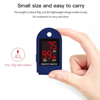 Finger Clip Oximeter Detector Blood Oxygen Saturation Monitor Finger Pulse Oxygen Clip Electronic Sphygmomanometer 1 Pcs
Finger Clip Oximeter Detector Blood Oxygen Saturation Monitor Finger Pulse Oxygen Clip Electronic Sphygmomanometer 1 Pcs
