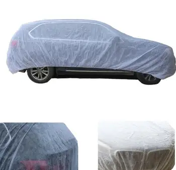 Disposable Full Car Cover Waterproof UV Sun Snow Dust Rain Resistant Storage Protection New 
Disposable Full Car Cover Waterproof UV Sun Snow Dust Rain Resistant Storage Protection New