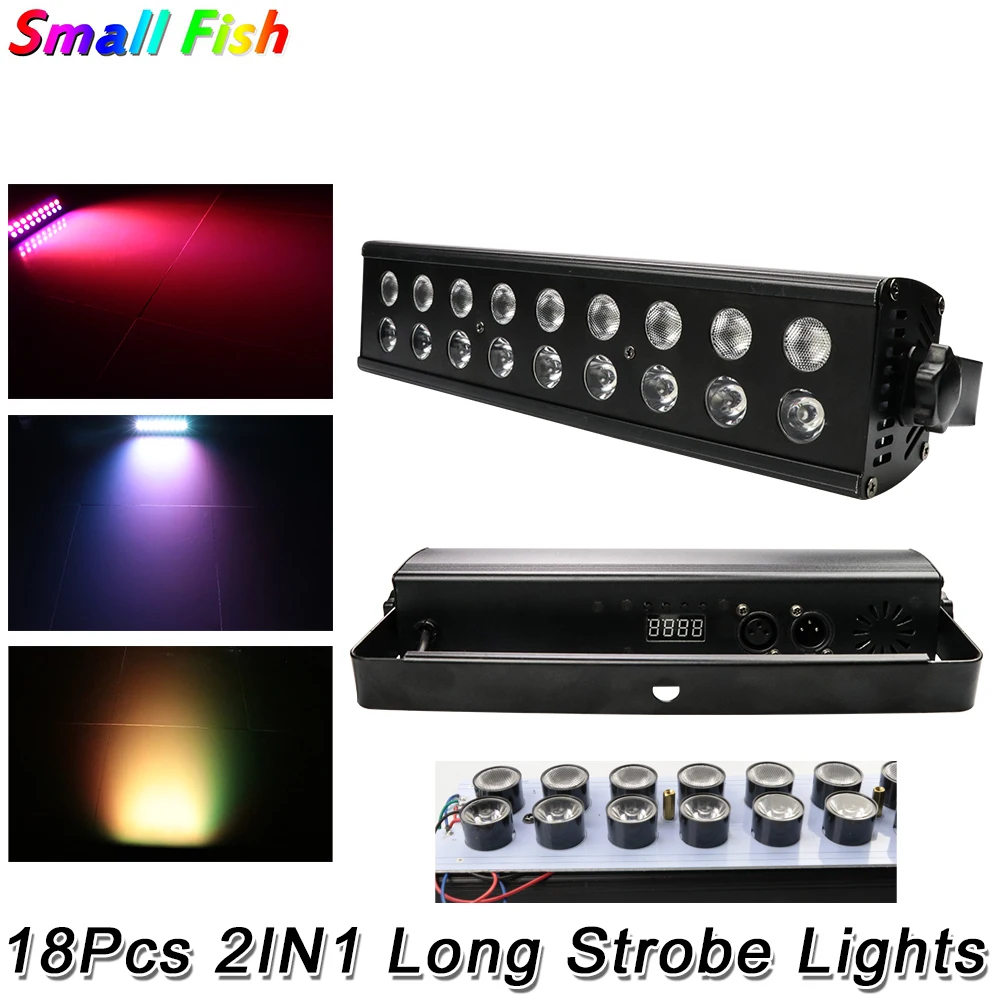 2Pcs/Lot 24W RGBUV Strobe 2IN1 Long Strip Effect Light DMX 512 Control Metal Chassis Material For DJ Disco Stage Party Show
2Pcs/Lot 24W RGBUV Strobe 2IN1 Long Strip Effect Light DMX 512 Control Metal Chassis Material For DJ Disco Stage Party Show