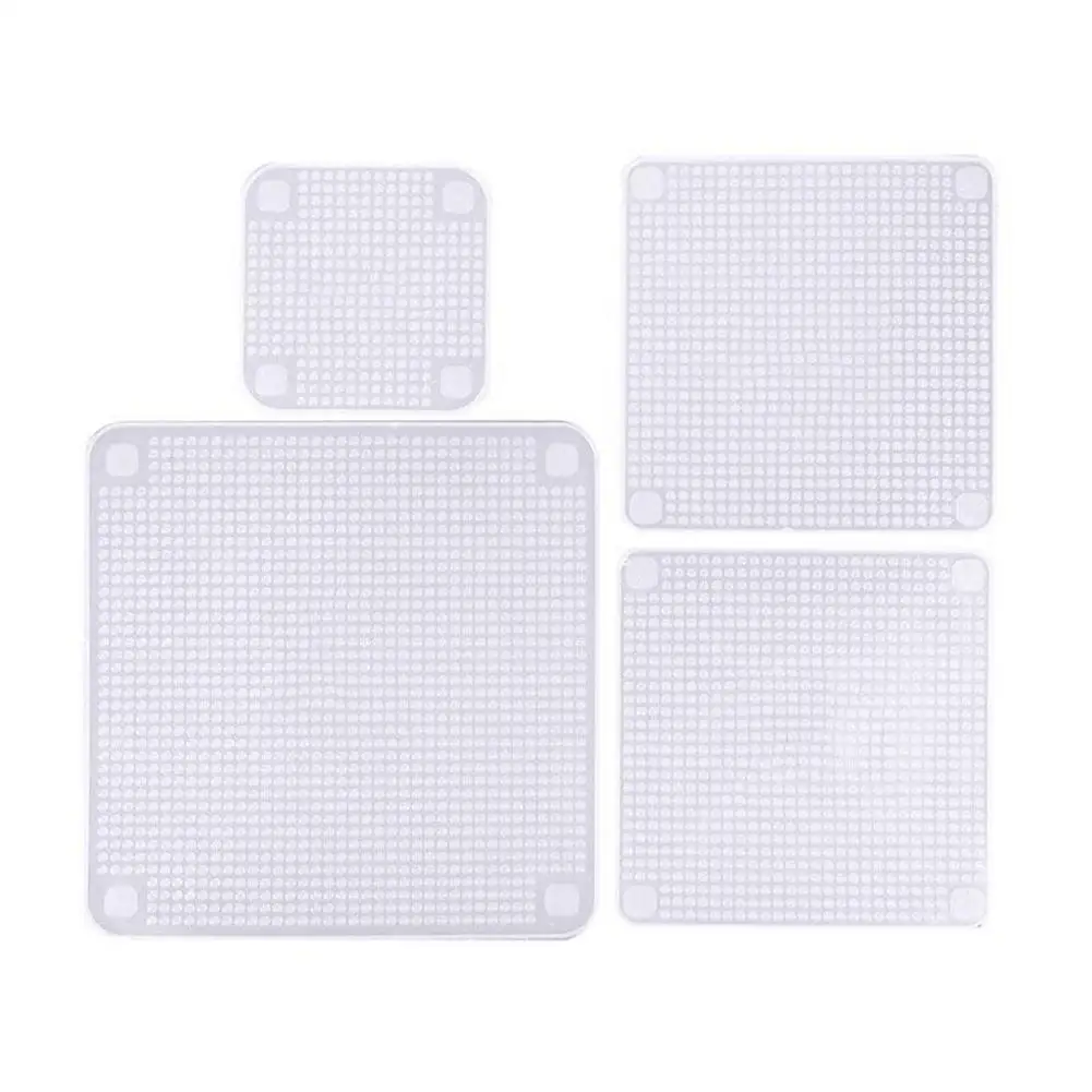 4pcs/set Silicone Food Wraps Reusable Keeping Food Wrap Saran Vacuum Kitchen Seal Cover Stretch Pot Lid Fresh B1P6
4pcs/set Silicone Food Wraps Reusable Keeping Food Wrap Saran Vacuum Kitchen Seal Cover Stretch Pot Lid Fresh B1P6