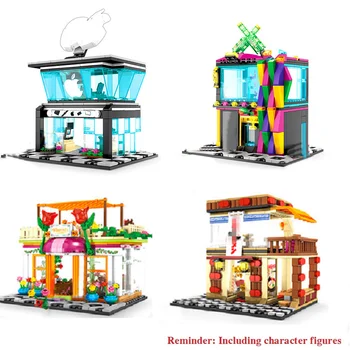 City Street View Building Blocks Compatible Architecture Phone Store Restaurant Bricks Sets Toy For Children
City Street View Building Blocks Compatible Architecture Phone Store Restaurant Bricks Sets Toy For Children