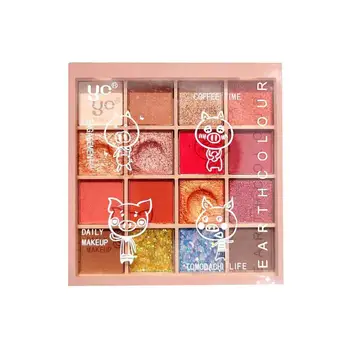 New Fashion Glitter Eyeshadow 16 Colors Eye Shadow Makeup Metallic Eyeshadow Palette Makeup Palette 
New Fashion Glitter Eyeshadow 16 Colors Eye Shadow Makeup Metallic Eyeshadow Palette Makeup Palette