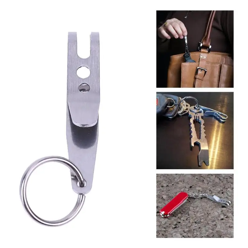 Mini Portable Pocket Bag Suspension Clip EDC Outdoor Camping Quicklink Stainless Steel Multi-function Key Chain Holder Tools
Mini Portable Pocket Bag Suspension Clip EDC Outdoor Camping Quicklink Stainless Steel Multi-function Key Chain Holder Tools