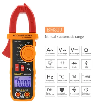 Multimeter Measurement Digital Display Hand Tool Electrical High Accuracy /DC Ammeter Easy Operate Backlight Clamp Meter
Multimeter Measurement Digital Display Hand Tool Electrical High Accuracy /DC Ammeter Easy Operate Backlight Clamp Meter