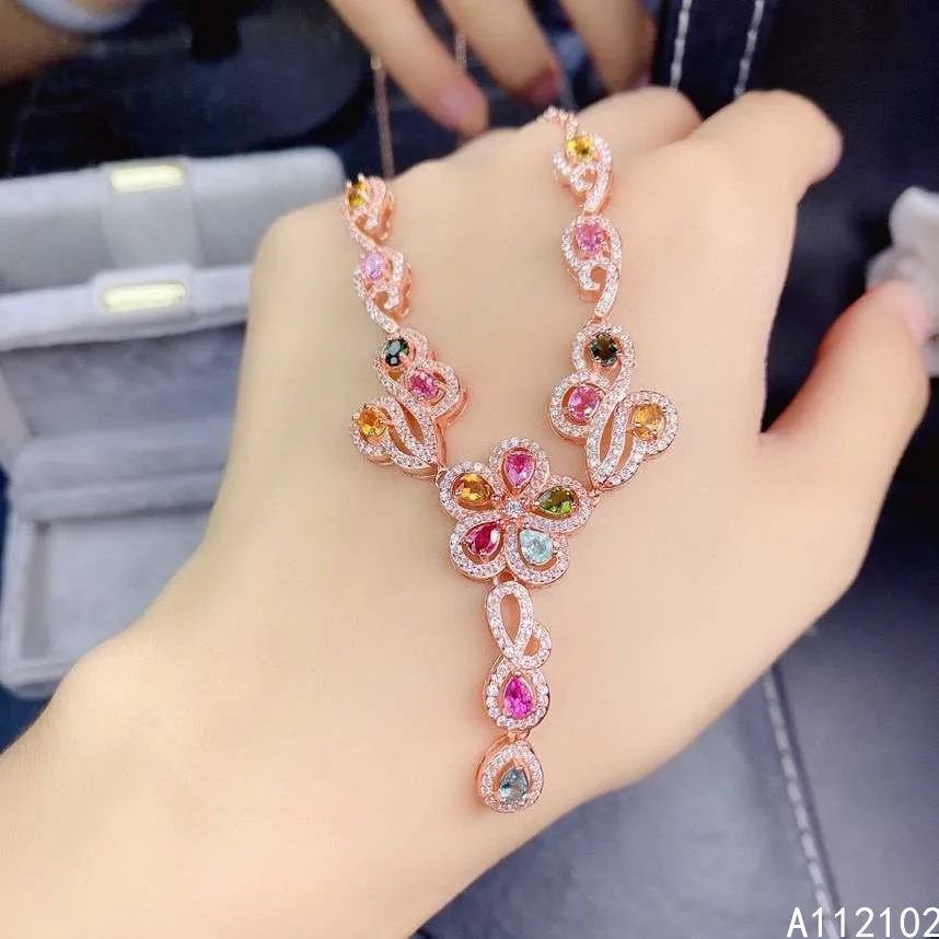 KJJEAXCMY fine jewelry 925 Sterling Silver inlaid natural Tourmaline Luxury Chinese Classic women's Pendant support test
KJJEAXCMY fine jewelry 925 Sterling Silver inlaid natural Tourmaline Luxury Chinese Classic women's Pendant support test