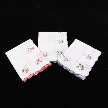 3pcs Ladies Flower Handkerchiefs 100% Cotton Handkerchiefs Approx. 35 X 35 Cm pocket square носовые платки Good Gfit
3pcs Ladies Flower Handkerchiefs 100% Cotton Handkerchiefs Approx. 35 X 35 Cm pocket square носовые платки Good Gfit