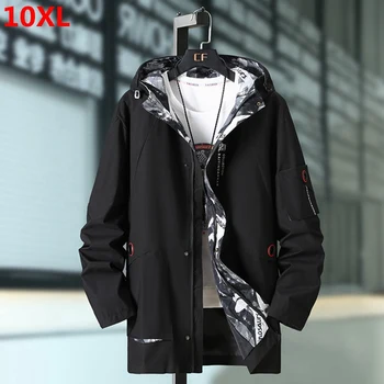 Oversized jacket men's long windbreaker large size tide brand plus size youth 10XL 9XL long autumn coat
Oversized jacket men's long windbreaker large size tide brand plus size youth 10XL 9XL long autumn coat