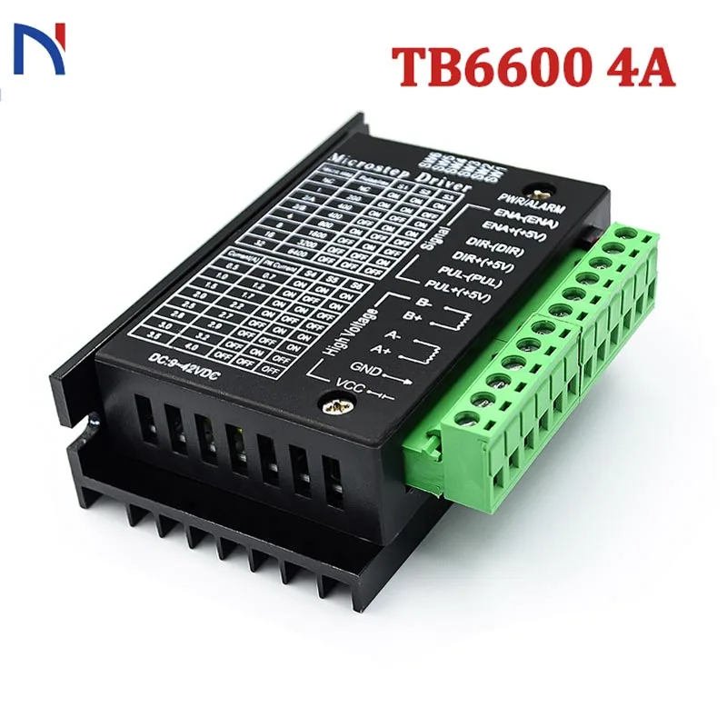TB6600 4A 42/57/86 Stepper Motor Driver 32 Segments upgraded Version 4.0A 42VDC CNC Milling Engraving Kits Wood Router Machine
TB6600 4A 42/57/86 Stepper Motor Driver 32 Segments upgraded Version 4.0A 42VDC CNC Milling Engraving Kits Wood Router Machine