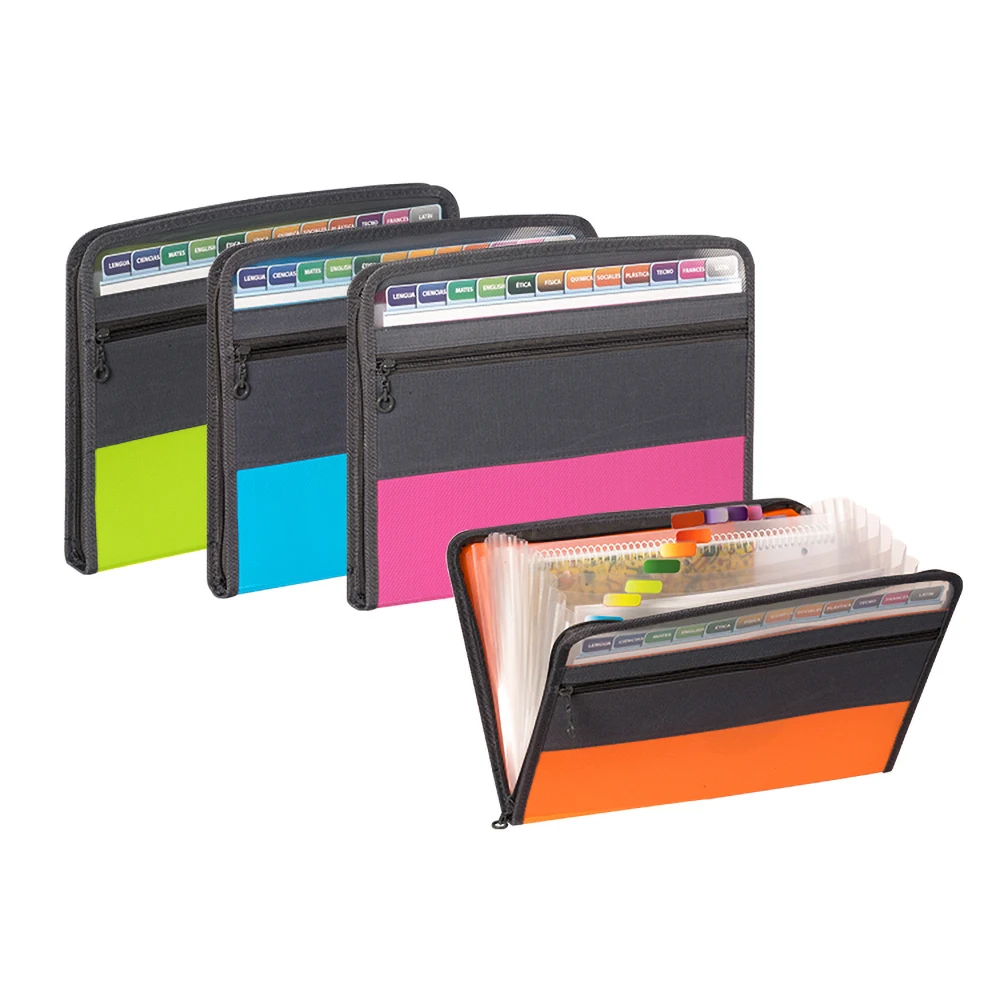 Folder for Documents a4 with Sticky Labels, 13 Pocket Accordion Document Organizer Expanding Zip with Zipper Closure
Folder for Documents a4 with Sticky Labels, 13 Pocket Accordion Document Organizer Expanding Zip with Zipper Closure