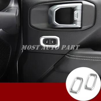 Inner Car Door Lock Switch Button Trim Cover For Jeep Wrangler JL 2018-2019 Red/Silver/Black
Inner Car Door Lock Switch Button Trim Cover For Jeep Wrangler JL 2018-2019 Red/Silver/Black