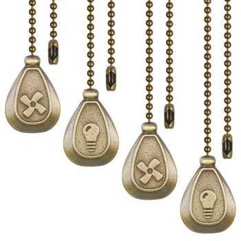 4 Pieces of Zipper Ceiling Fan with Zipper Extension Fan Zipper Pendant Decoration with Ball Fan Chain Connector
4 Pieces of Zipper Ceiling Fan with Zipper Extension Fan Zipper Pendant Decoration with Ball Fan Chain Connector